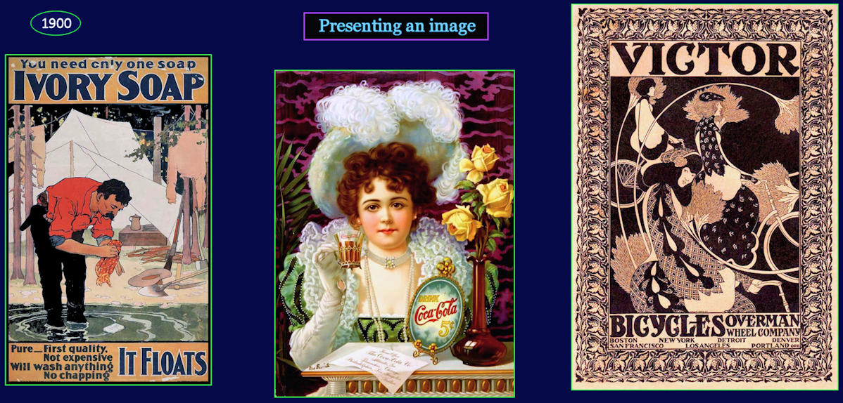 Corporate image advertising, 1890